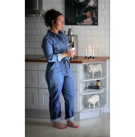 Jeans jumpsuit (endast XS och XXL kvar)