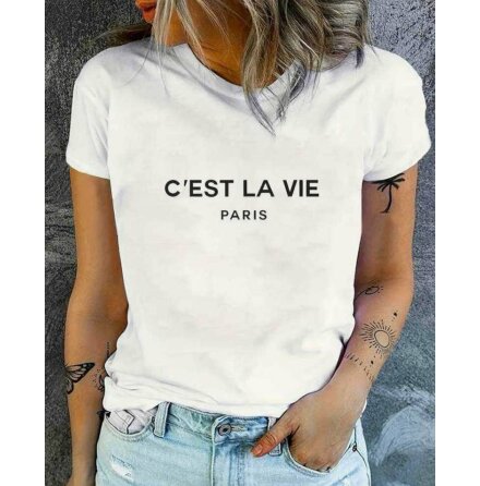 T-shirt Cst la vie PARIS