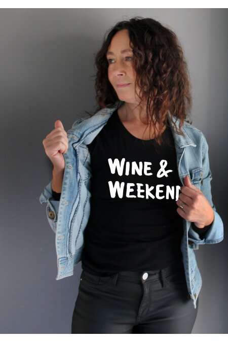 Lngrmad T-shirt Wine (fler frger)