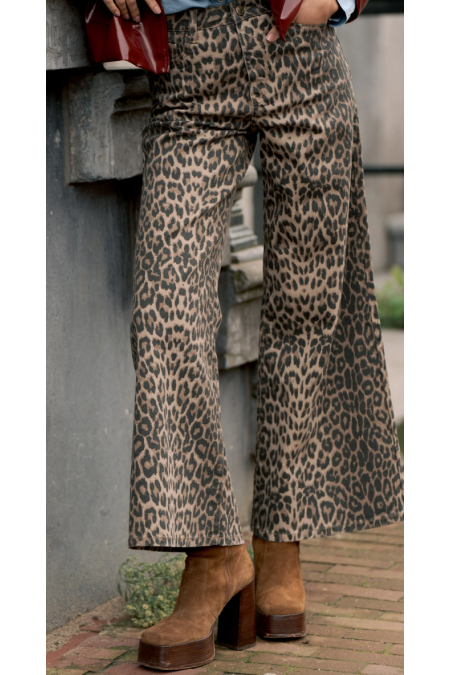 Jeans leopard