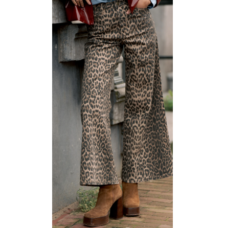 Jeans leopard