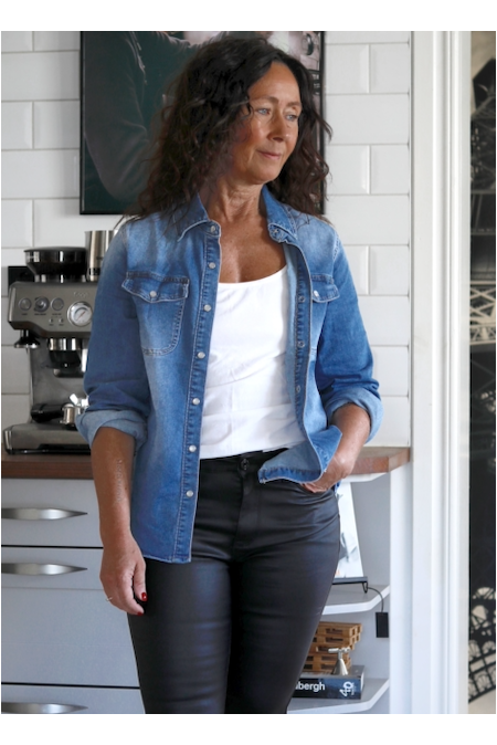 Jeansskjorta Jeansskjorta