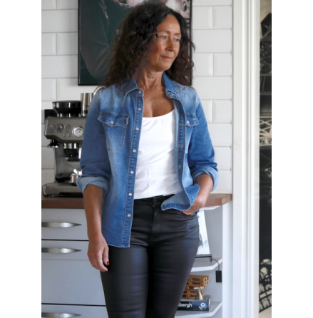 Jeansskjorta