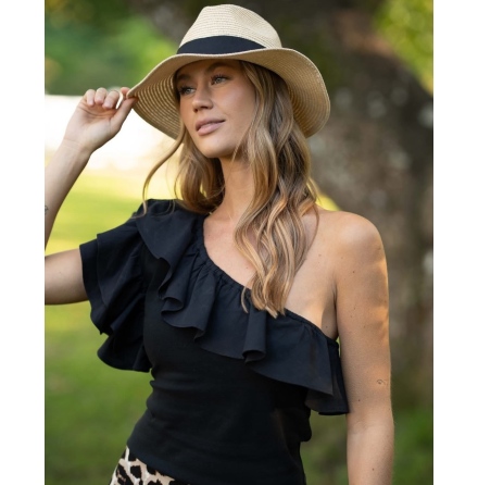 Off-shoulder topp DOMINO