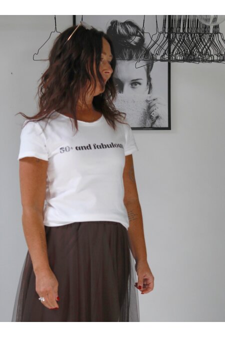 T-shirt 50+ and fabulous