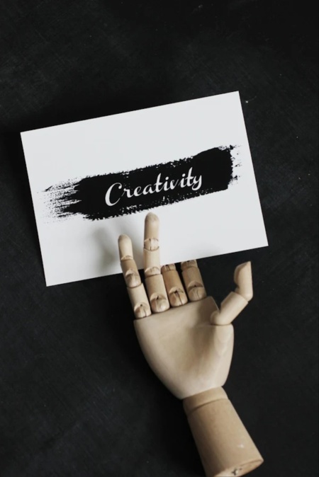 Vykort &quot;Creativity&quot;