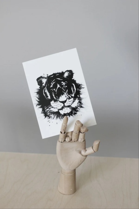 Vykort &quot;Tiger&quot;