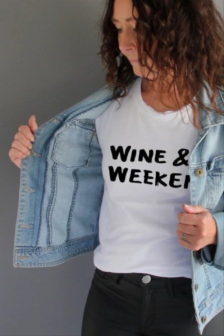 T-shirt WINE & WEEKEND T-shirt WINE & WEEKEND