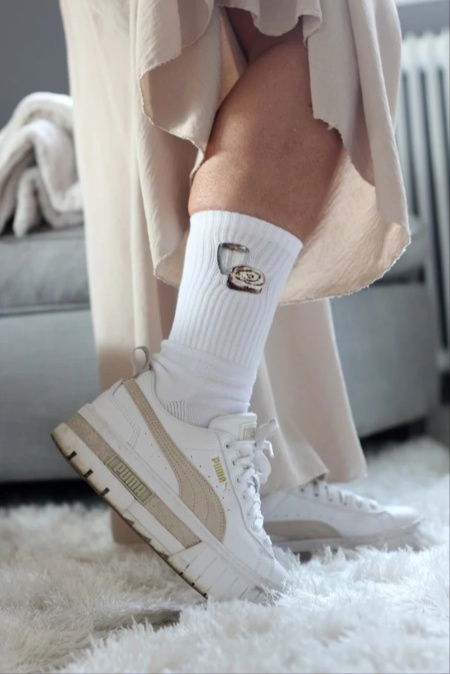 Sportsocka "KAFFE & BULLE" Sportsocka "KAFFE & BULLE"