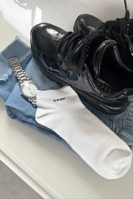 Ankelstrumpa DU ÄR GRYM Ankelstrumpa DU ÄR GRYM