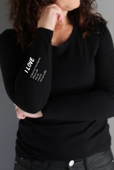 Långärmad T-shirt RÖTT VIN (fler färger) Långärmad T-shirt RÖTT VIN (fler färger)