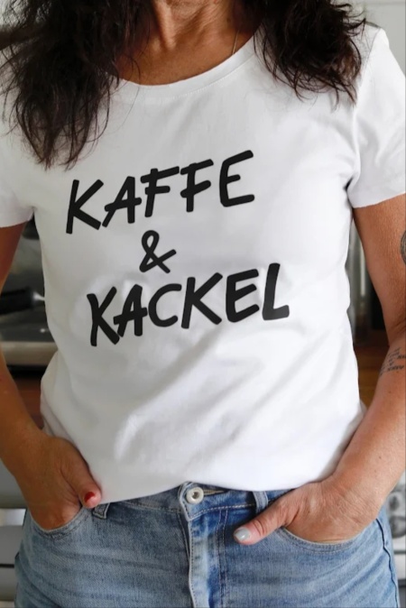 T-shirt KAFFE & KACKEL T-shirt KAFFE & KACKEL