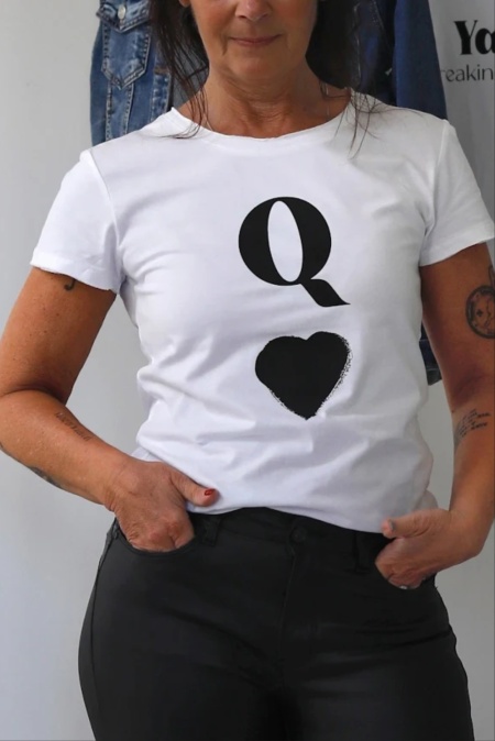 T.shirt HJÄRTER DAM T.shirt HJÄRTER DAM