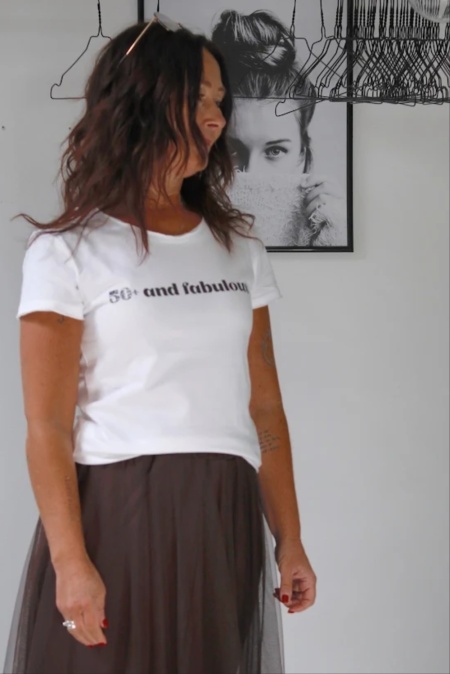 T-shirt 50+ and fabulous T-shirt 50+ and fabulous