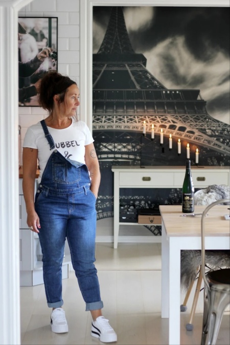 Hängselbyxa DENIM (endast XS och S kvar) Hängselbyxa DENIM (endast XS och S kvar)