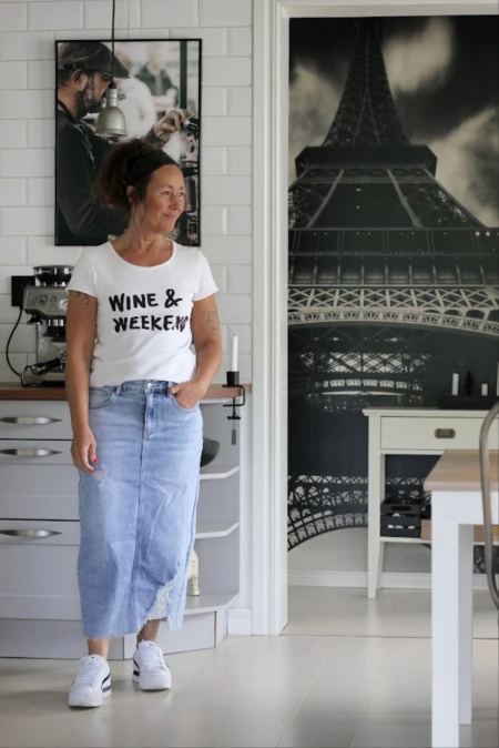 Denimkjol IDA (endast strl 34 kvar)