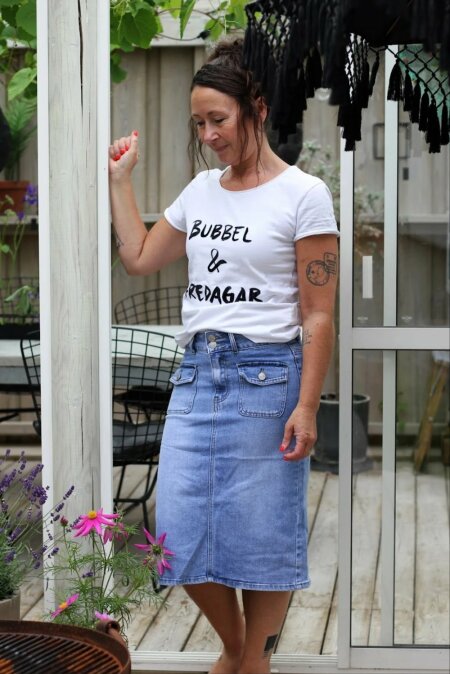 Jeanskjol MOLLY (endast S och M kvar)