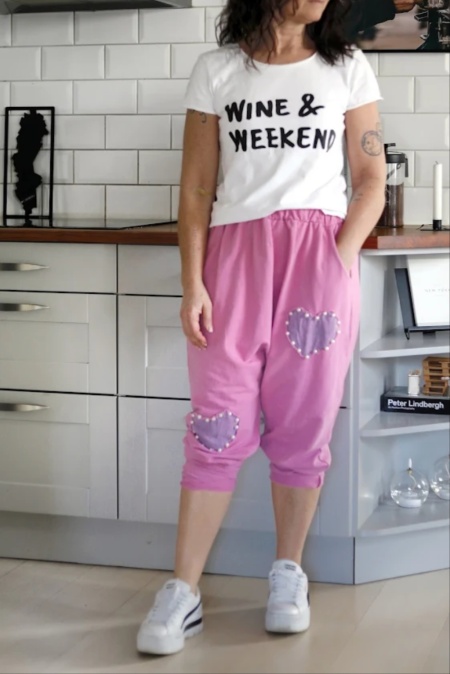 Baggy byxa HEART (fler färger) Baggy byxa HEART (fler färger)