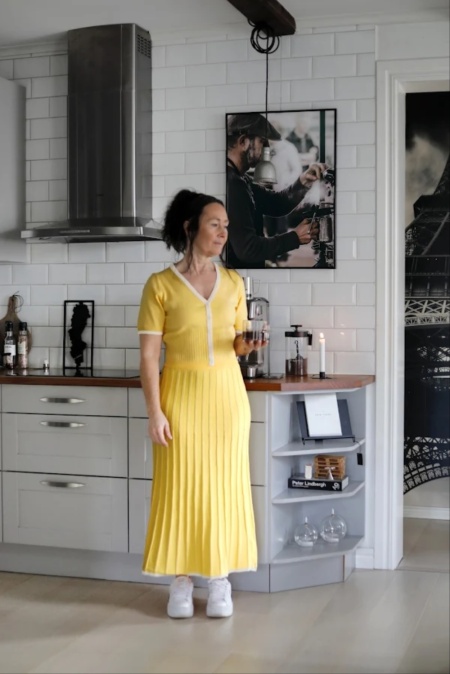 Set med topp och kjol 