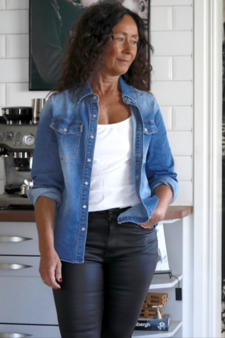 Jeansskjorta