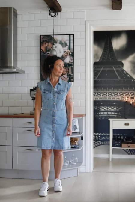 Jeansklnning ALVA (endast small kvar)