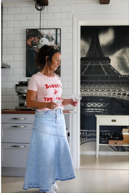 Jeanskjol TILDA (endast XS kvar) Jeanskjol TILDA (endast XS kvar)