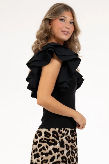 Off-shoulder topp DOMINO (Endast XXL kvar) Off-shoulder topp DOMINO (Endast XXL kvar)