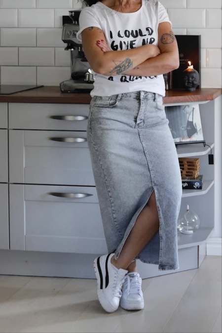 Jeanskjol GINA  Jeanskjol GINA