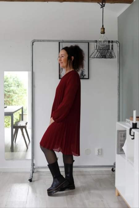 Plisserad klnning (fler frger)