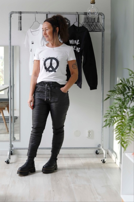 Mirakelbyxa skinnimitation 