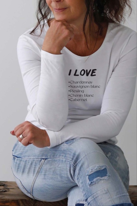 L�ng�rmad T-shirt VIN (fler f�rger)