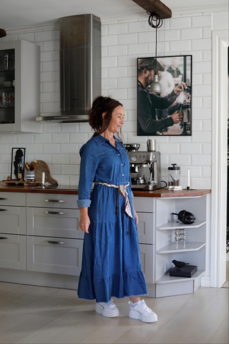 Jeanskl�nning MAXI 