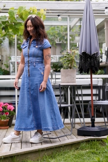 Jeanskl�nning NORA
