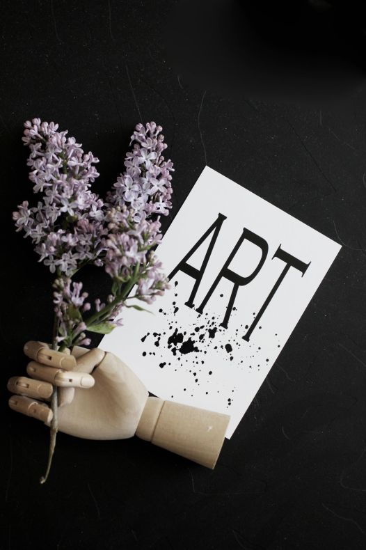 Vykort "Art"